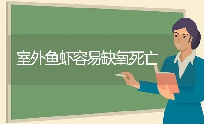 室外鱼虾容易缺氧死亡 | 淡水养殖