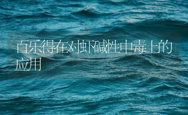 百乐得在对虾碱性中毒上的应用 | 海水养殖