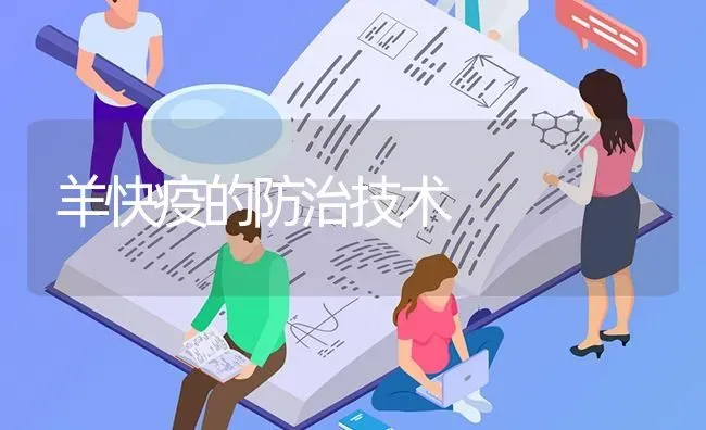 羊快疫的防治技术 | 家畜养殖