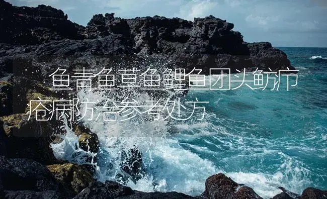 鮰鱼青鱼草鱼鲤鱼团头鲂疖疮病防治参考处方 | 养殖病虫害防治