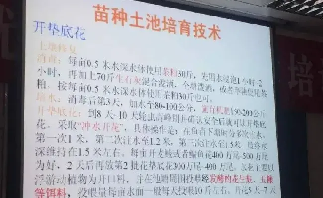 桂花鱼养殖技术培训班心得体会分享