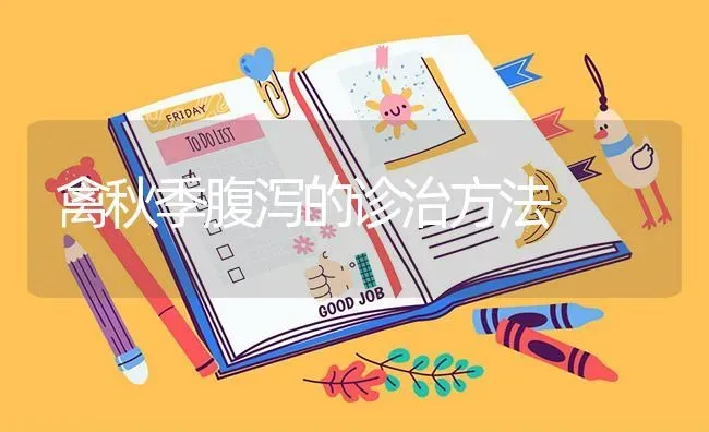 禽秋季腹泻的诊治方法 | 家禽养殖