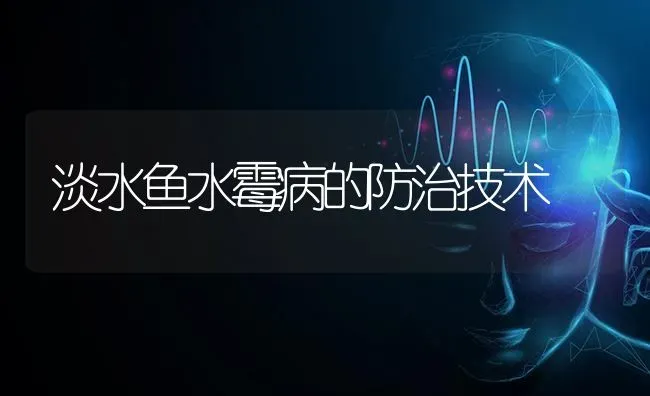 淡水鱼水霉病的防治技术 | 淡水养殖