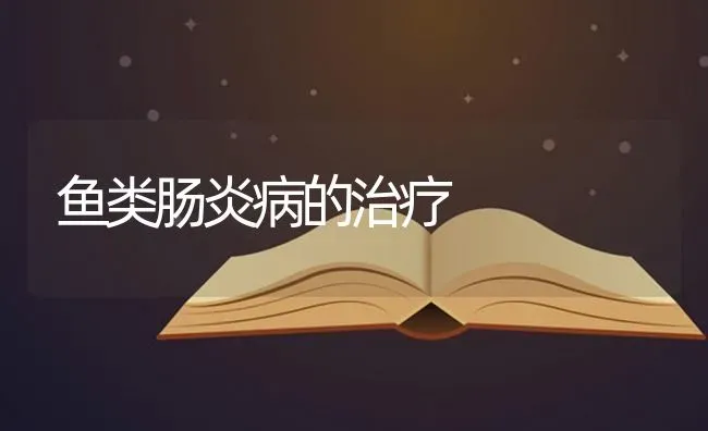 鱼类肠炎病的治疗 | 淡水养殖