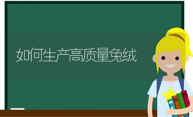 如何生产高质量兔绒 | 家畜养殖