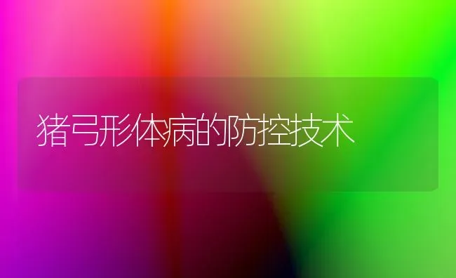 猪弓形体病的防控技术 | 家畜养殖