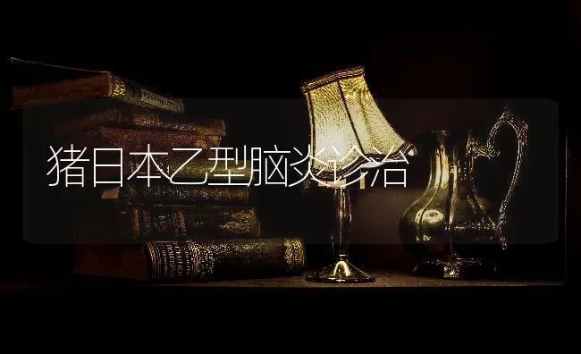 猪日本乙型脑炎诊治 | 家畜养殖