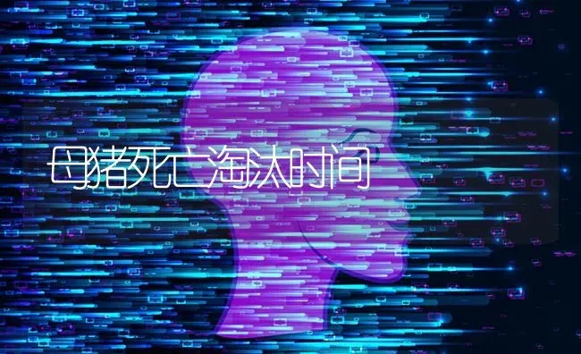 母猪死亡淘汰时间 | 家畜养殖
