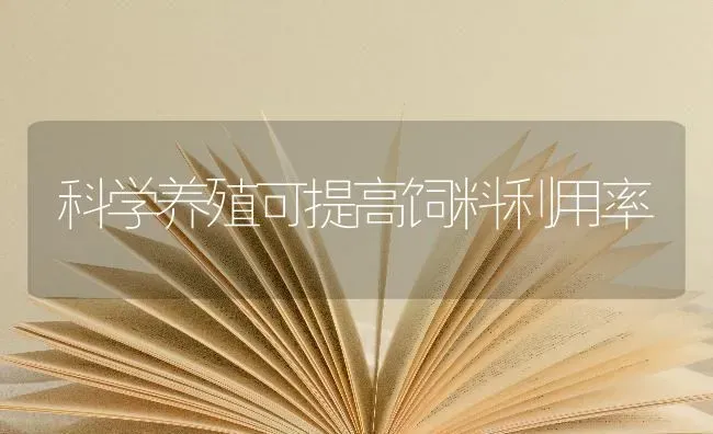 科学养殖可提高饲料利用率 | 动物养殖饲料