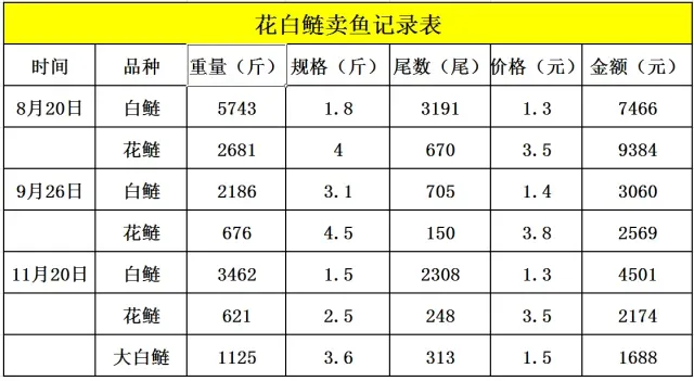 养殖花白鲢鱼如何做到亩产1000斤