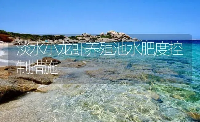 淡水小龙虾养殖池水肥度控制措施 | 海水养殖