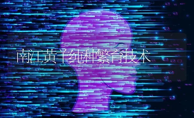 南江黄羊纯种繁育技术 | 家畜养殖