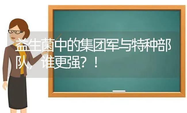 益生菌中的集团军与特种部队，谁更强？！ | 动物养殖百科