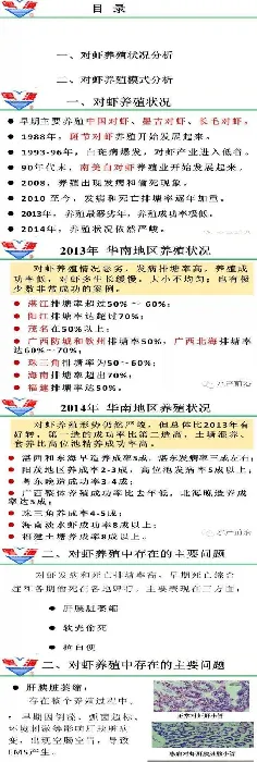 2014年福建广东广西海南四省对虾养殖现状及养殖模式分析