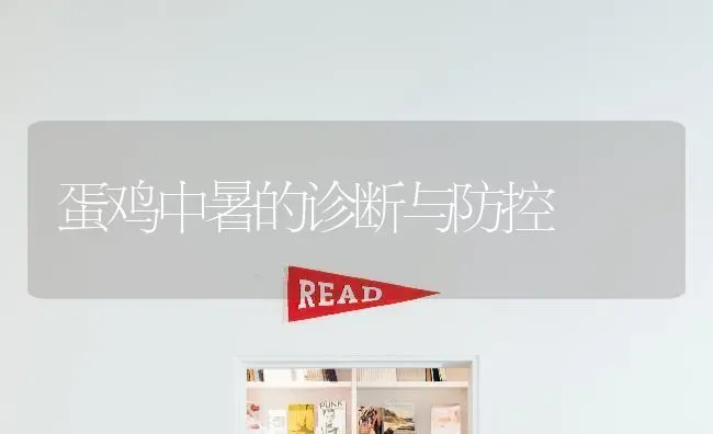 蛋鸡中暑的诊断与防控 | 家禽养殖