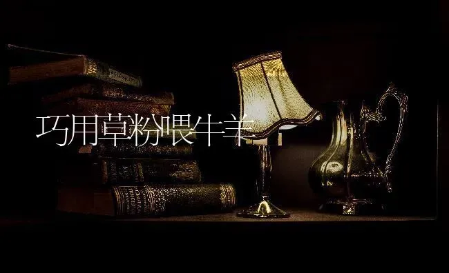 巧用草粉喂牛羊 | 家畜养殖