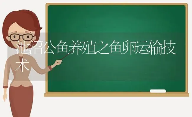 池沼公鱼养殖之鱼卵运输技术 | 动物养殖百科