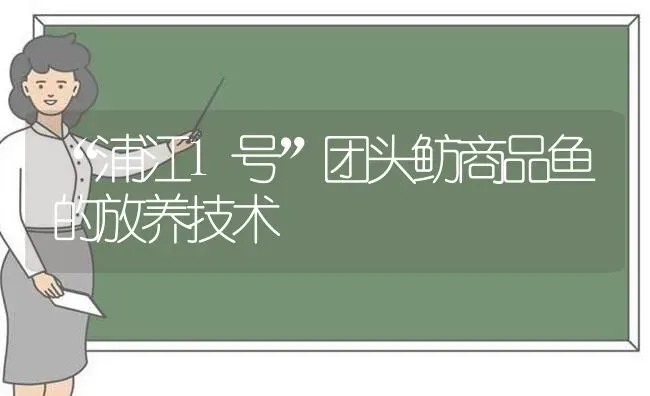 “浦江1号”团头鲂商品鱼的放养技术 | 动物养殖百科