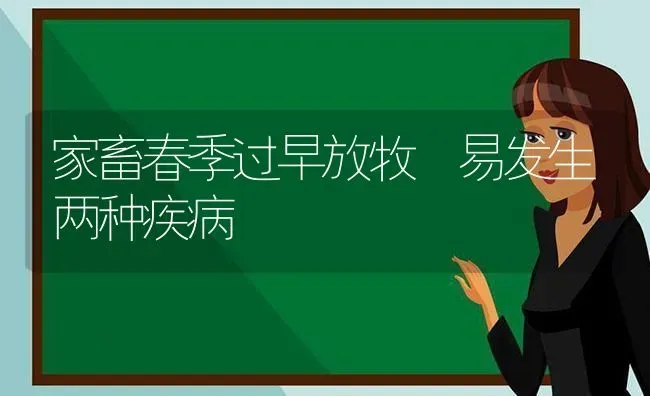 家畜春季过早放牧 易发生两种疾病 | 家畜养殖