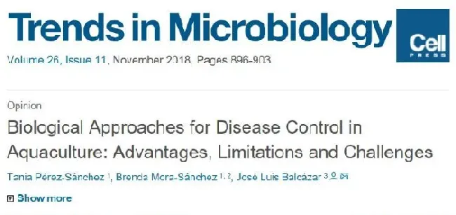 论文解读：水产养殖疾病生物防控技术—优势、不足及挑战