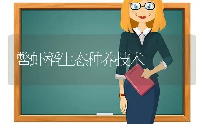 鳖虾稻生态种养技术 | 动物养殖百科