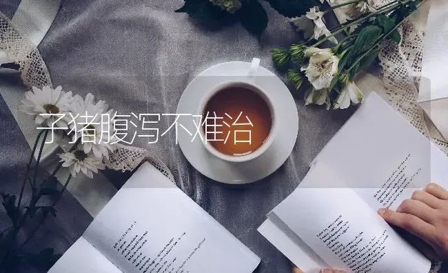 子猪腹泻不难治 | 家畜养殖