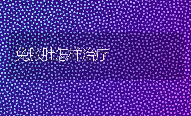 兔胀肚怎样治疗 | 家畜养殖