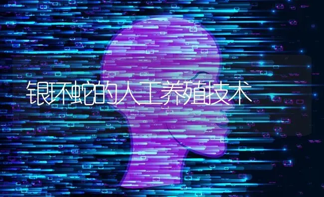 银环蛇的人工养殖技术 | 特种养殖