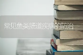 常见鱼类肠道疾病的防治