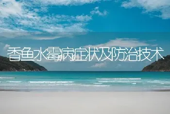 香鱼水霉病症状及防治技术