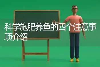 科学施肥养鱼的四个注意事项介绍