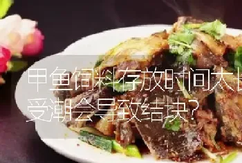 甲鱼饲料存放时间太长或者受潮会导致结块?