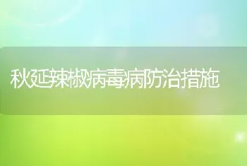 山羊泰勒虫病怎么防治